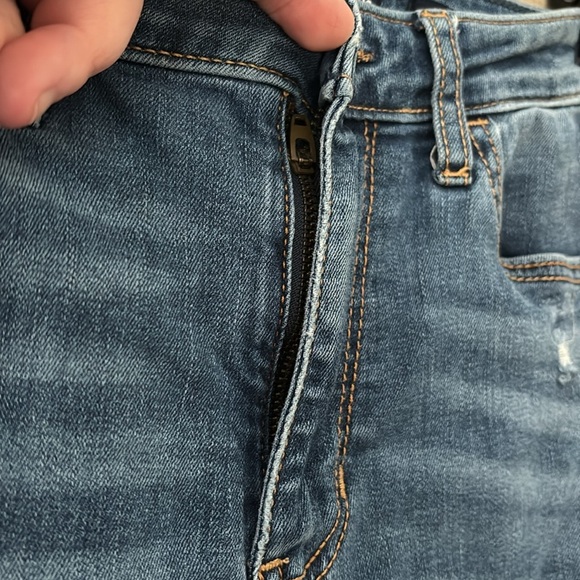 Women’s Hollister Ultra High Rise Super Skinny Distressed Jeans Size 5L 27W 32L - Picture 4 of 9